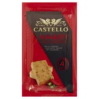 Castello Cheese, Havarti Jalapeno, 8 Ounce