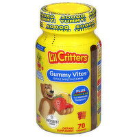 L'il Critters Gummy Vites Gummies Daily Multivitamin, 70 Each