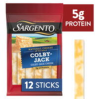 SARGENTO Sargento® Colby-Jack Natural Cheese Snack Sticks, 12-Count, 9.49 Ounce