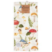 Kay Dee Designs Towel, Dual Purpose, Botanical Mushroom, 1 Each