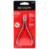 Revlon Cuticle Nipper, Full Jaw, Stainless Steel, 1 Each