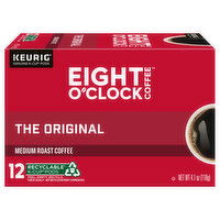 Eight O'Clock Coffee Coffee, The Original, Medium Roast, 12 Each