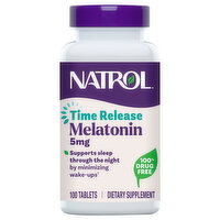 Natrol Sleep, Melatonin, 5 mg, Tablets, 100 Each