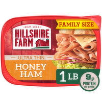 Hillshire Farm Ultra Thin Sliced Honey Ham Sandwich Meat, 16 Ounce