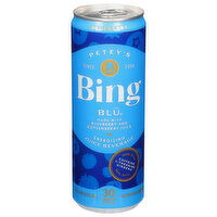 Bing Juice Beverage, Blueberry, Energizing, Blu, 12 Fluid ounce