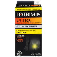 Lotrimin Ultra Antifungal Cream, Jock Itch, Prescription Strength, 0.42 Ounce