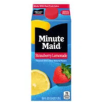 Minute Maid  Strawberry Lemonade, Fruit Drink, 59 Fluid ounce