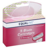 Equaline 5 Blade Cartridges, 4 Each