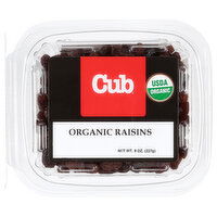 Cub Organic Raisins, 8 Ounce