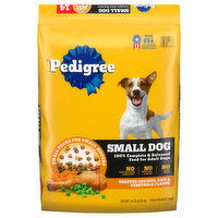 Pedigree Food for Dogs, Adult, Small Dog, Roasted Chicken, Rice & Vegetable Flavor, 14 Pound