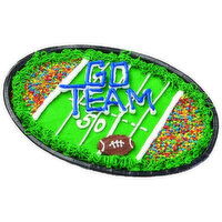 Cub Decorated Oval Cookie, 1 Each