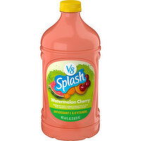 V8® Splash® Watermelon Cherry Flavored Beverage, 64 Fluid ounce