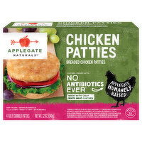 Applegate Naturals Chicken Patties, 4 Each