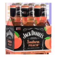 Jack Daniel's Country Cocktails Southern Peach 6pk, 10 oz btls, 60 Fluid ounce