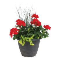 Cub Floral 13" Deluxe Combo Patio Planter, 1 Each