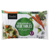 Essential Everyday Vegetables, Steamable, Broccoli, Cauliflower, Carrots, 12 Ounce