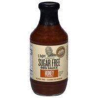 G Hughes Sugar Free Honey Flavored BBQ Sauce, 18 Ounce