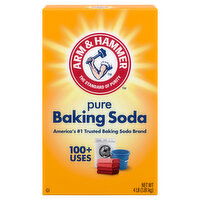 Arm & Hammer Baking Soda, Pure, 4 Pound