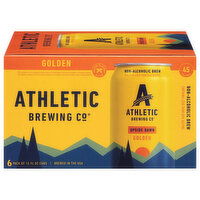 Athletic Brewing Co Non-Alcoholic Upside Dawn Golden Beer, 6 Each