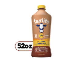 fairlife Fairlife Reduced Fat Ultrafiltered Chocolate Milk With Dha Omega3, Lactose Free, 52 Fluid ounce