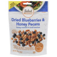 Salad Pizazz! Fruit & Nut Toppings, Dried Blueberries & Honey Pecans, 3.5 Ounce