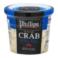 Phillips Crab, Premium, Special, 8 Ounce