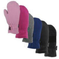 Grand Sierra Ladies Fleece Mittens, Super Soft, 1 Each