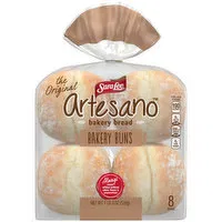 Sara Lee Artesano Bakery Buns, 8 Each