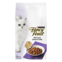 Fancy Feast Cat Food, Gourmet, with Savory Chicken & Turkey, 48 Ounce