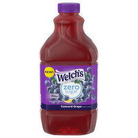 Welch's Drink, Zero Sugar, Concord Grape, 64 Fluid ounce