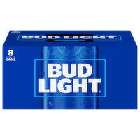 Bud Light Beer, 8 Each