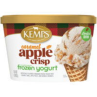 Kemps Limited Edition Caramel Apple Crisp Frozen Yogurt, 1.5 Quart