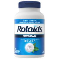 Rolaids Chewable Tablets Original Heartburn Relief, 96 Each