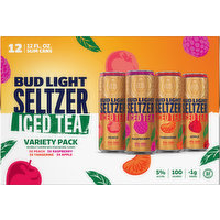 Bud Light Beer, Seltzer, Iced Tea, Variety Pack, 12 Each