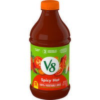 V8® Spicy Hot 100% Vegetable Juice, 46 Fluid ounce