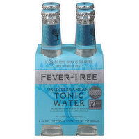 Fever-Tree Tonic Water, Mediterranean, 4 Each