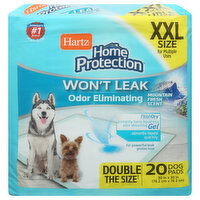 Hartz Home Protection Dog Pads, Odor Eliminating, Mountain Fresh Scent, XXL, 20 Each