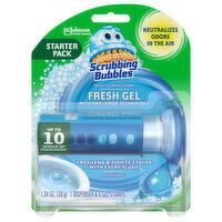 Scrubbing Bubbles Fresh Gel Toilet Cleaning Stamp Starter Pack, 1 Each