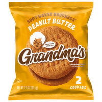 Grandma's Cookies, Peanut Butter, 2 Each