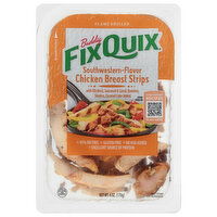 Buddig Fix Quix Southwestern-Flavor Chicken Breast Strips, 6 Ounce