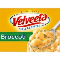 Velveeta Shells & Cheese Macaroni and Cheese with Broccoli Florets Meal, 9.4 Ounce