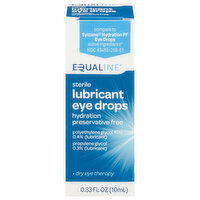 Equaline Eye Drops, Lubricant, Sterile, 0.33 Fluid ounce