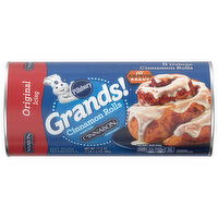 Pillsbury Grands! Cinnamon Rolls, Original Icing, Deluxe, 5 Each