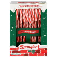 Spangler Candy Canes, Natural Peppermint Flavor, 12 Each
