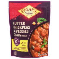 Patak's Mild Butter Chickpeas & Veggies, 10.05 Ounce
