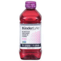 Kinderlyte Electrolyte Solution, Natural, Grape, 33.8 Fluid ounce