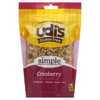 Udi's Granola, Gluten Free, Cranberry, 11 Ounce