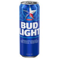 Bud Light Beer, Texas, 25 Fluid ounce