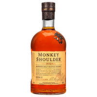 Monkey Shoulder Scotch Whisky, Blended Malt, The Original, Batch 27, 1.75 Litre