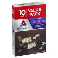 Atkins Endulge Treat Bar, Coconut Chocolate, Value Pack, 10 Each